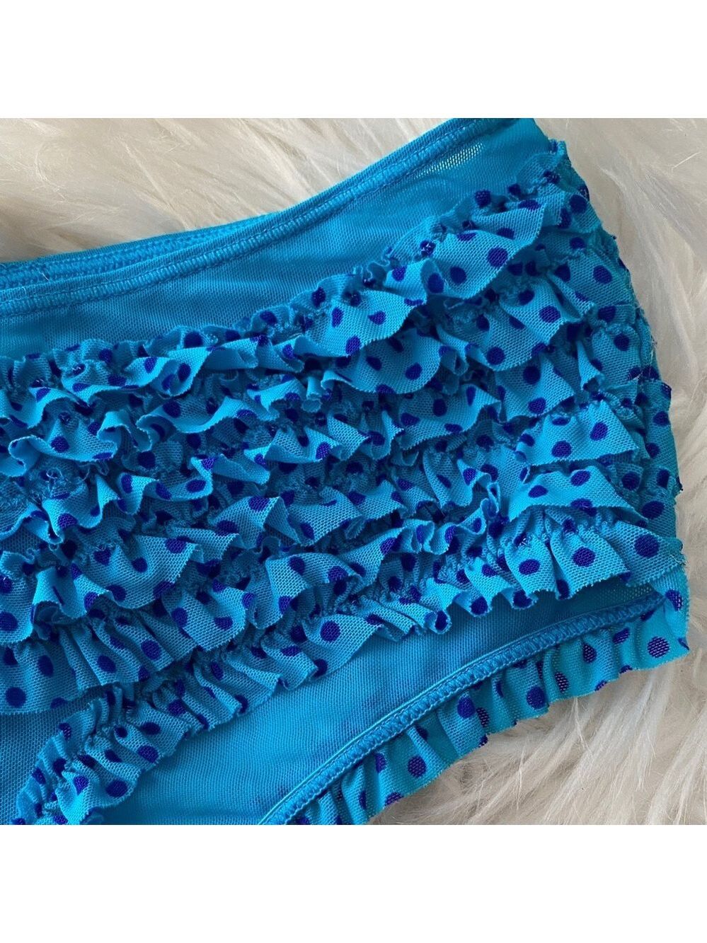 Y2k Ruffle Bikini Briefs - Picture 2 of 6